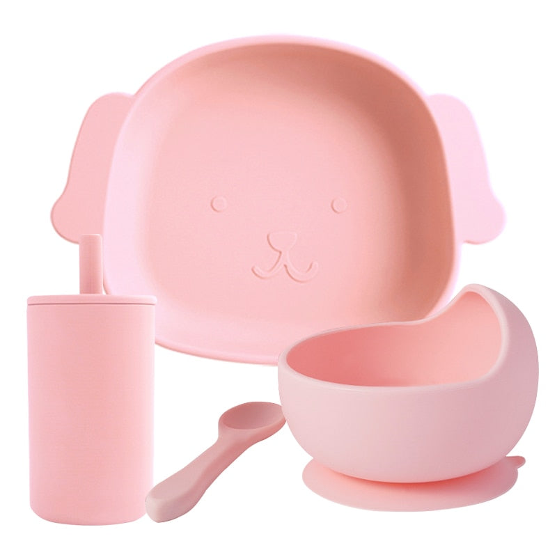 Daila Soft Silicone Food Set 4 In 1