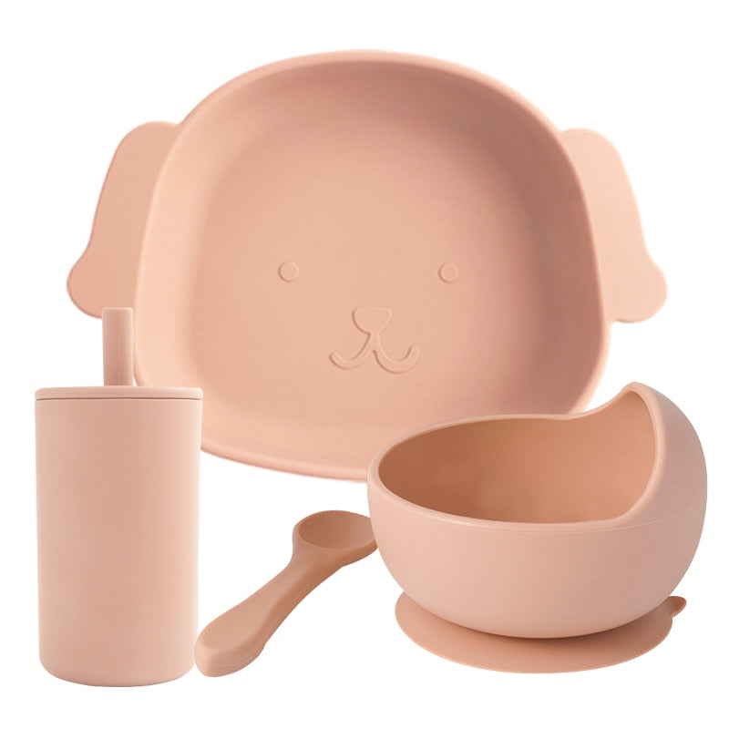 Daila Soft Silicone Food Set 4 In 1