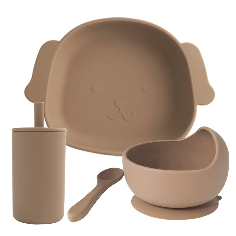 Daila Soft Silicone Food Set 4 In 1