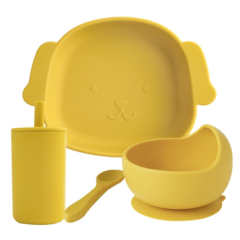 Daila Soft Silicone Food Set 4 In 1