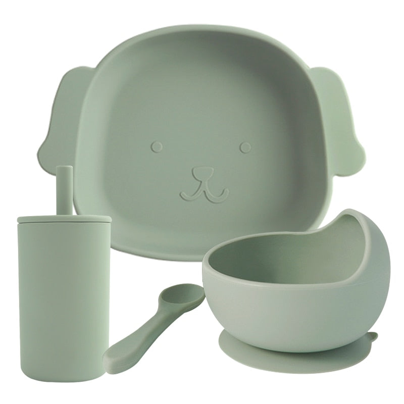 Daila Soft Silicone Food Set 4 In 1