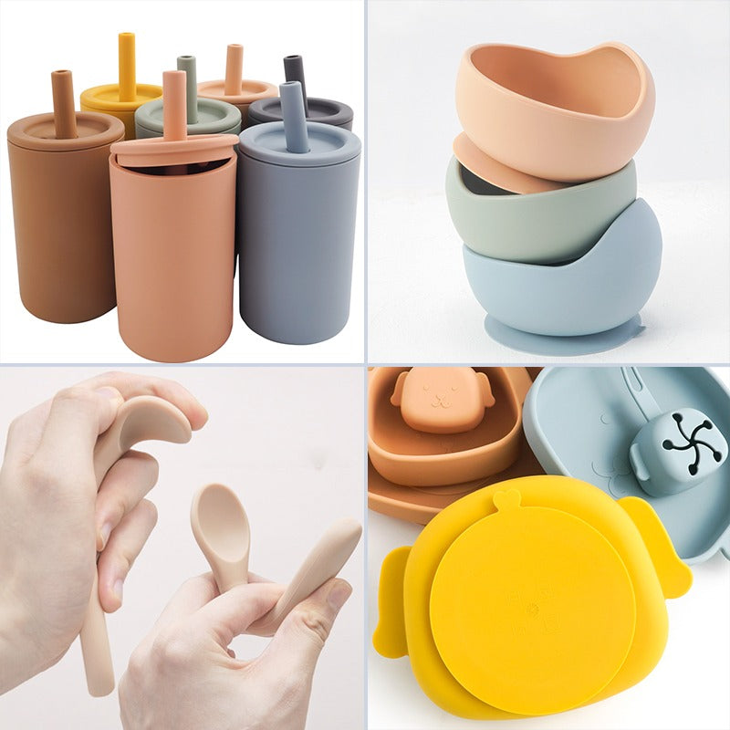 Daila Soft Silicone Food Set 4 In 1